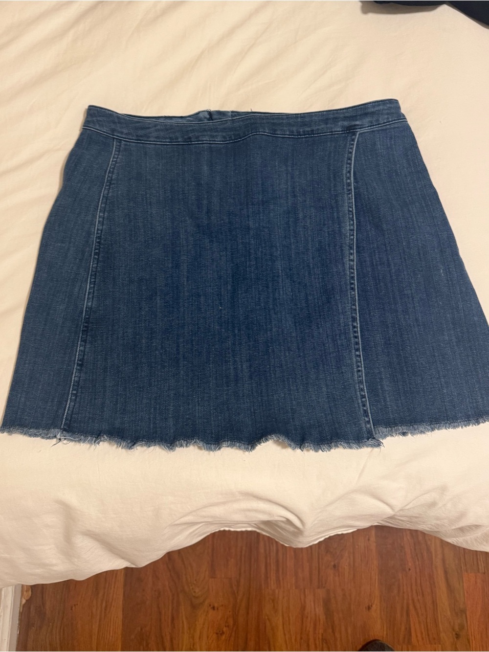 Vince Camuto Dark Blue Denim Mini Skirt